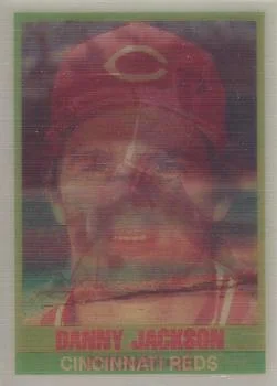 1989 Sportflics Danny Jackson #80 card image