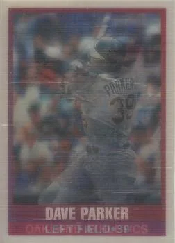 1989 Sportflics Dave Parker #49 card image