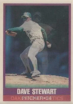1989 Sportflics Dave Stewart #23 card image