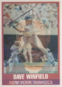 1989 Sportflics Dave Winfield #24 card image