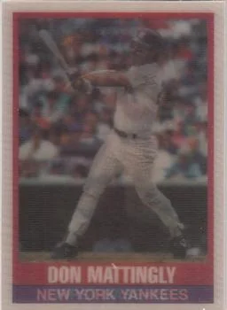 1989 Sportflics Don Mattingly #50 card image