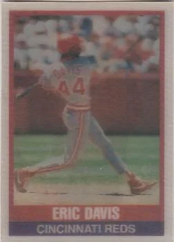 1989 Sportflics Eric Davis #69 card image