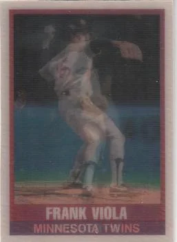 1989 Sportflics Frank Viola #10 card image