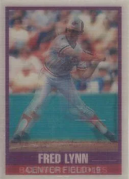 1989 Sportflics Fred Lynn #68 card image