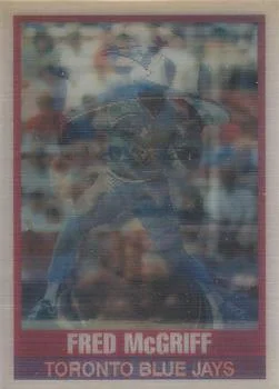 1989 Sportflics Fred McGriff #14 card image