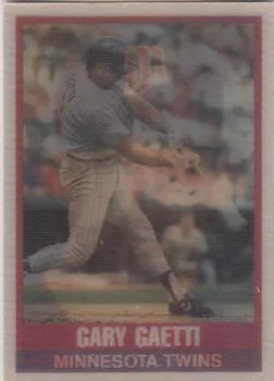 1989 Sportflics Gary Gaetti #48 card image
