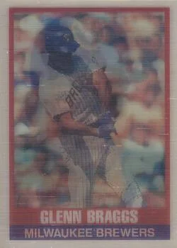 1989 Sportflics Glenn Braggs #29 card image