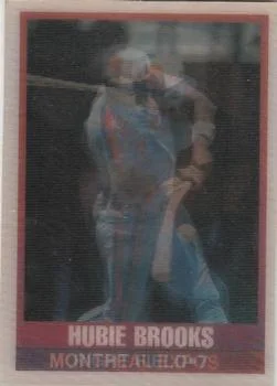 1989 Sportflics Hubie Brooks #96 card image