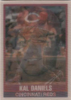 1989 Sportflics Kal Daniels #52 card image