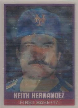 1989 Sportflics Keith Hernandez #60 card image