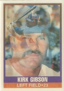 1989 Sportflics Kirk Gibson #65 card image