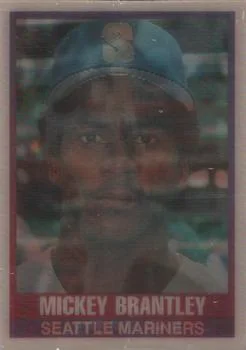 1989 Sportflics Mickey Brantley #6 card image