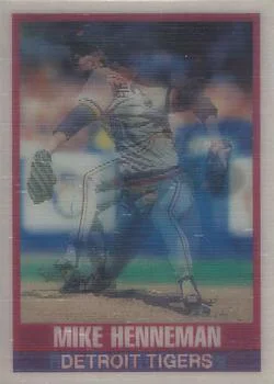 1989 Sportflics Mike Henneman #56 card image