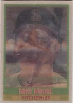1989 Sportflics Mike Moore #77 card image