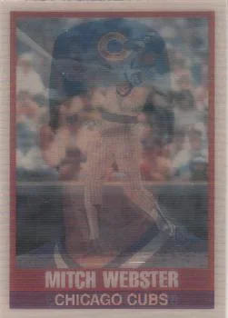 1989 Sportflics Mitch Webster #67 card image