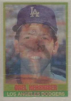 1989 Sportflics Orel Hershiser #36 card image