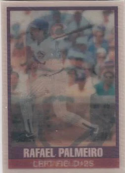 1989 Sportflics Rafael Palmeiro #30 card image