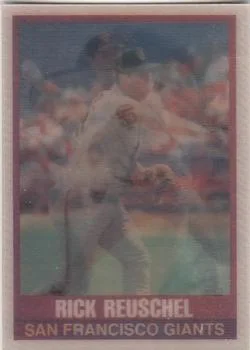 1989 Sportflics Rick Reuschel #72 card image