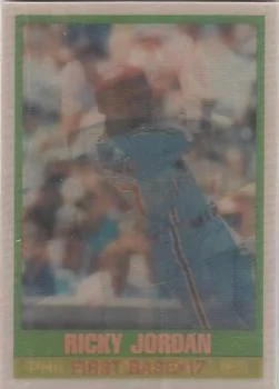 1989 Sportflics Ricky Jordan #44 card image