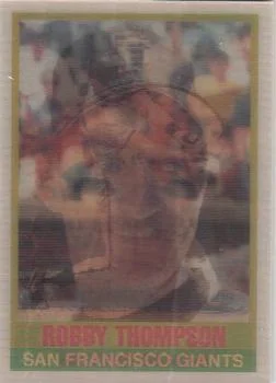 1989 Sportflics Robby Thompson #78 card image
