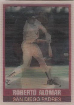 1989 Sportflics Roberto Alomar #20 card image