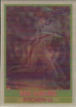 1989 Sportflics Ron Darling #32 card image