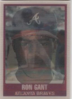 1989 Sportflics Ron Gant #28 card image