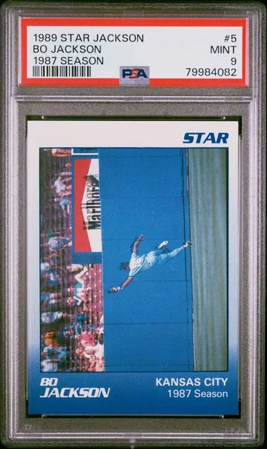 1989 Star Jackson 1987 Season Bo Jackson #5 card image