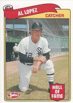 1989 Swell Baseball Greats Al Lopez #90 card image