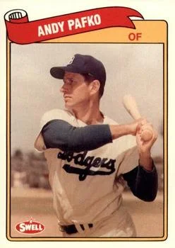 1989 Swell Baseball Greats Andy Pafko #74 card image