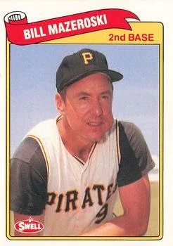 1989 Swell Baseball Greats Bill Mazeroski #67 card image