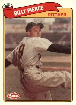 1989 Swell Baseball Greats Billy Pierce #57 card image