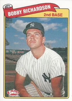 1989 Swell Baseball Greats Bobby Richardson #49 card image
