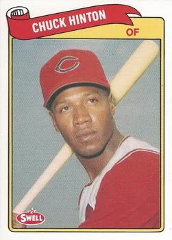 1989 Swell Baseball Greats Chuck Hinton #93 card image