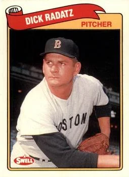 1989 Swell Baseball Greats Dick Radatz #46 card image