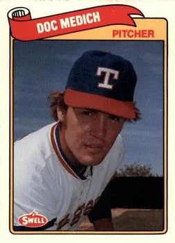1989 Swell Baseball Greats Doc Medich #18 card image