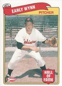 1989 Swell Baseball Greats Early Wynn #60 card image