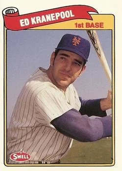 1989 Swell Baseball Greats Ed Kranepool #28 card image