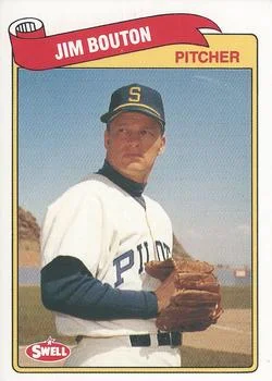 1989 Swell Baseball Greats Jim Bouton #66 card image