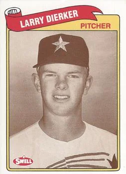 1989 Swell Baseball Greats Larry Dierker #78 card image