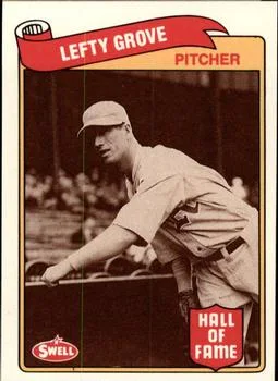1989 Swell Baseball Greats Lefty Grove #15 card image