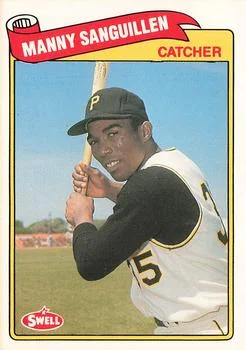 1989 Swell Baseball Greats Manny Sanguillen #29 card image