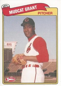 1989 Swell Baseball Greats Mudcat Grant #84 card image