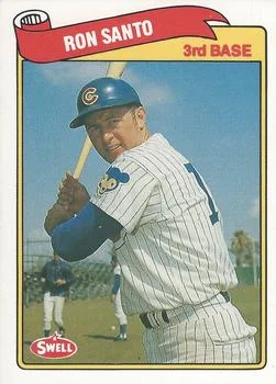 1989 Swell Baseball Greats Ron Santo #36 card image