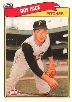 1989 Swell Baseball Greats Roy Face #51 card image