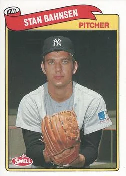 1989 Swell Baseball Greats Stan Bahnsen #39 card image
