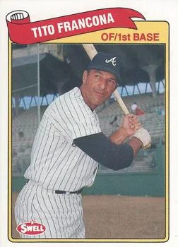 1989 Swell Baseball Greats Tito Francona #76 card image