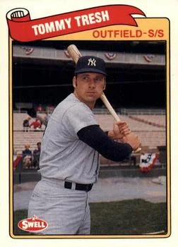 1989 Swell Baseball Greats Tom Tresh #52 card image