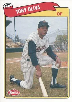 1989 Swell Baseball Greats Tony Oliva #12 card image