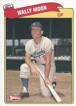 1989 Swell Baseball Greats Wally Moon #81 card image